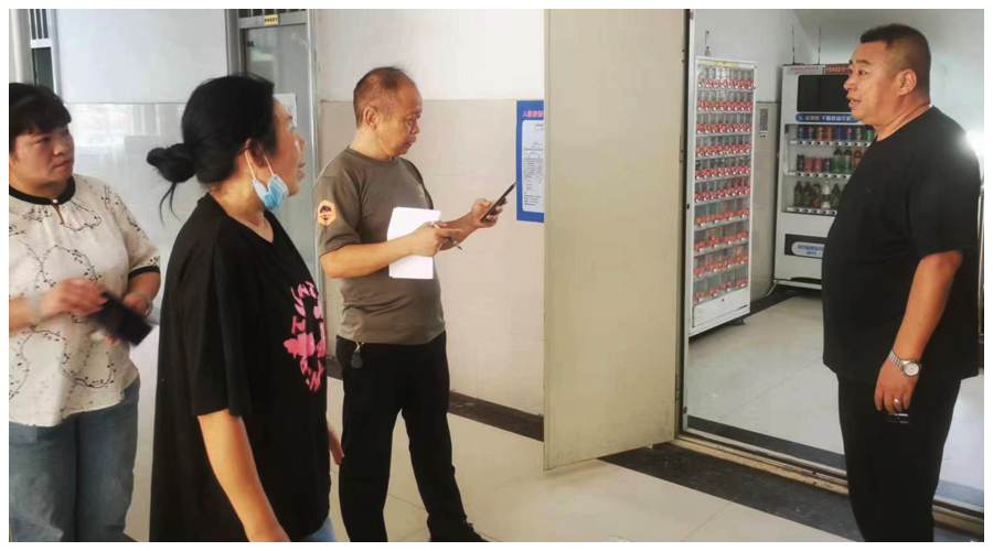 我校开展秋季开学前安全大排查活动 我校开展秋季开学前安全大排查活动