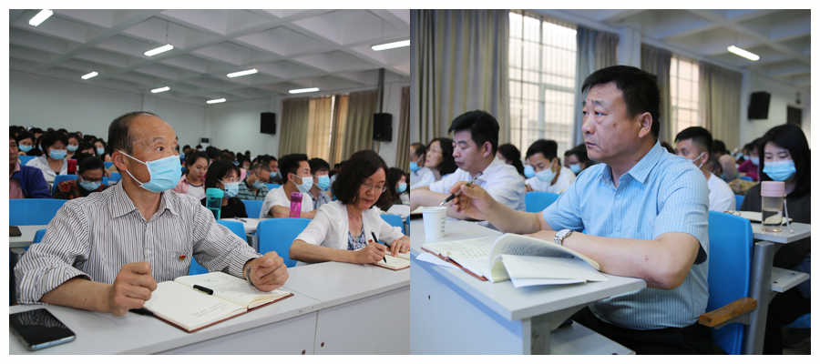 市委党校周海清副教授来我校作党史学习教育专题讲座