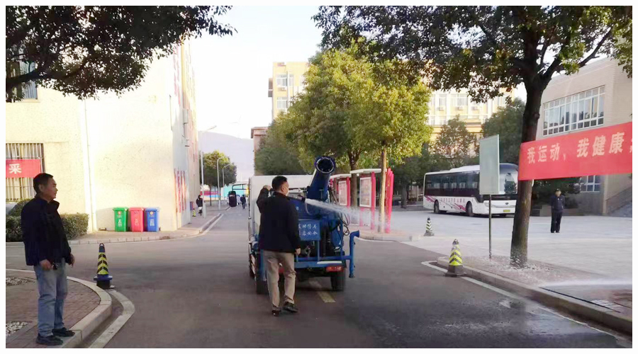 我校对省级健康单位创建工作进行自查 我校对省级健康单位创建工作进行自查